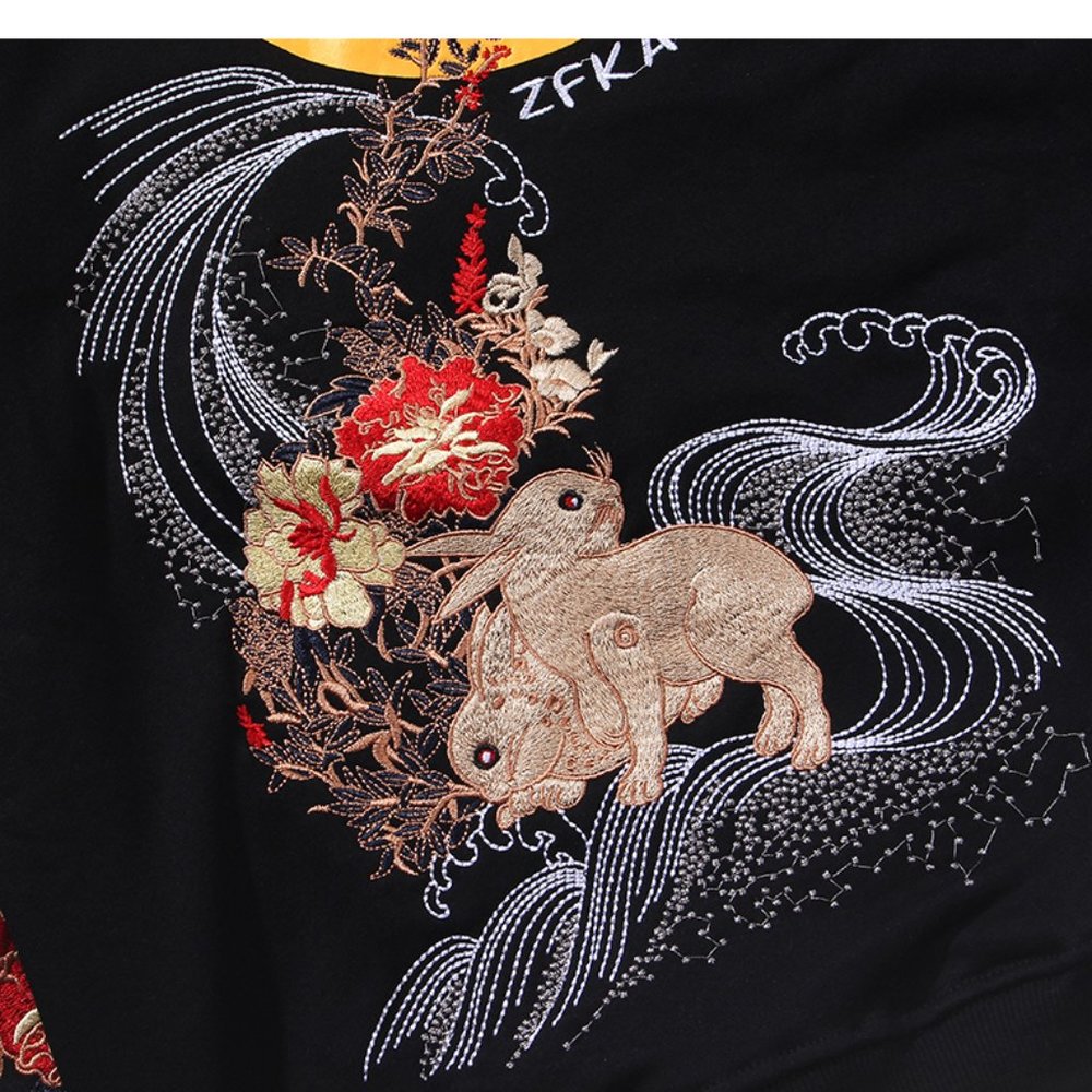 Embroidered hoodie. Master stitch-works. - Picture 8 of 14